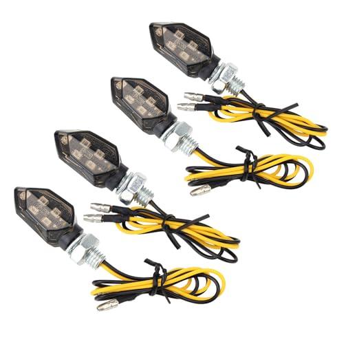 YOUNLEN 4 x Mini Indicatori di Direzione LED per Moto