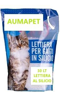 Lettiera al Silicio per Gatti Aumap pet - 30 Litri