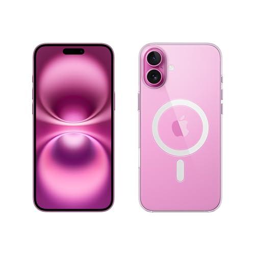 Apple iPhone 16 Plus 256 GB - Rosa + Custodia MagSafe trasparente