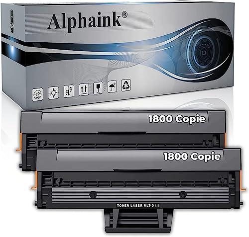 Alphaink Toner AI-KIT2-MLT-D111L - Kit 2 Toner Compatibili Samsung Xpress