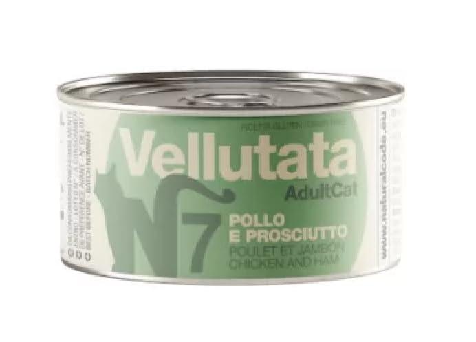 Natural Code Vellutata Gatto Adult Pollo e Prosciutto (12x85g)