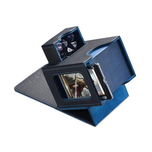 Mage Tech Commander Deck Box - Nero/Blu
