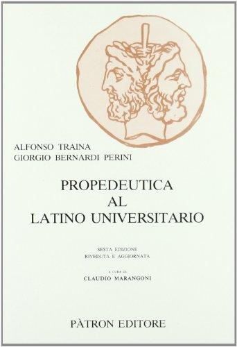 Propedeutica al latino universitario
