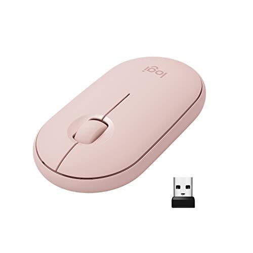 Logitech Pebble Mouse 2 M350s - Rosa