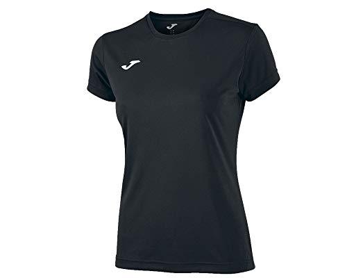 Joma COMBI W M/C, Maglietta a Maniche Corte Donna, NERO, S