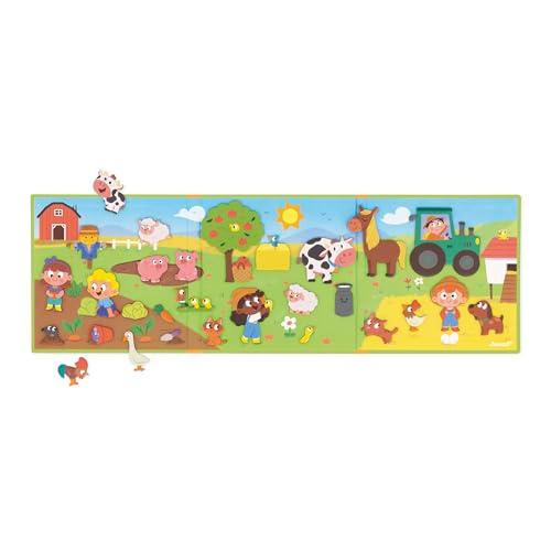 Janod - Magnéti'Stories La Fattoria - Gioco Educativo Magnetico