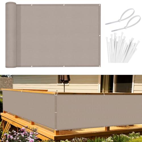 Sunnylaxx Frangivista Balcone Taupe 90x300 cm