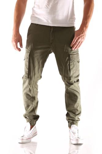 JACK & JONES Jjipaul Jjflake Akm 542 Olive Night Noos Pantaloni Cargo Uomo