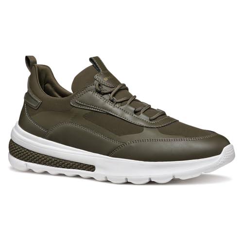 Geox U Spherica Actif D, Scarpe da Ginnastica Uomo, Military