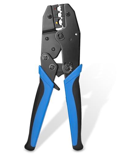 LEAZZLE Pinza Crimpatrice Capicorda AWG 20-10 (0,5-6mm²)