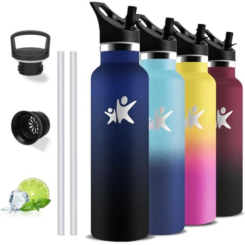 Borraccia Termica 1 Litro in Acciaio Inox - Mantieni le Tue Bevande alla Temperatura Perfetta