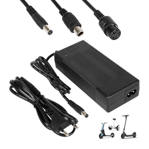 Caricatore 42V 2A per Monopattino Elettrico Xiaomi/Ninebot con 3 Connettori