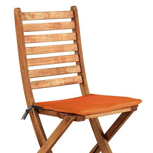 HAPPERS Cuscino Garden Quadrato Arancione - Comfort e Stile per i Tuoi Spazi Esterni