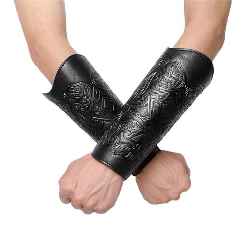 Bracciali in Pelle Medievali: Protezione e Stile per Uomo e Donna