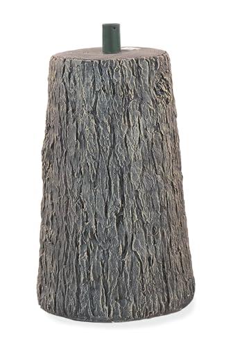 BOP Base Tronco Nature Per Albero Di Natale Effetto Legno Real Touch | Base Rialzata, Ceppo Per Alberi Di Natale Fino a 270 cm | Supporto Decorativo, Vaso Per Albero Di Natale Design Ultra Realistico