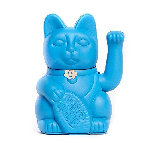 Gatto Fortunato Cinese BLU, L (12x9x18cm)