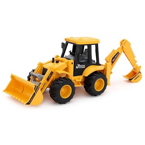 Toyland® Terna a Frizione 28cm - Caricatore Frontale e Retroescavatore Mobili