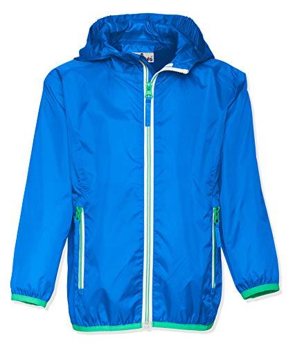Playshoes Giacca Antipioggia Pieghevole Blu, Unisex Bambini e Ragazzi, Taglia 140