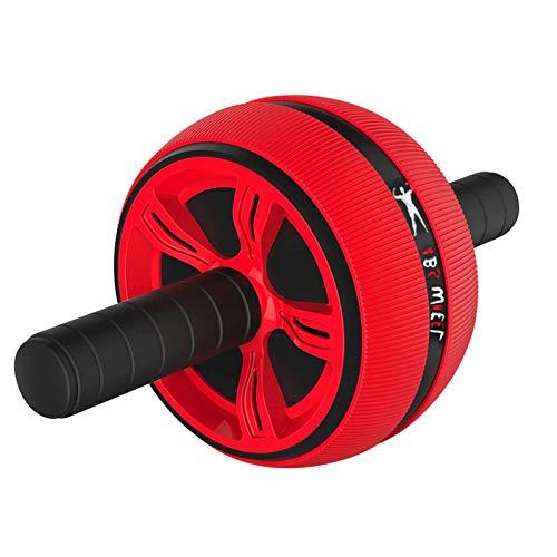 FITNESS AB ROLLER - Ruota per Addominali Antiscivolo con Tappetino per Ginocchia