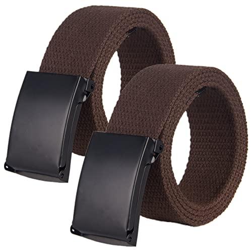 EFARMA Cintura Elastica in Tessuto Elasticizzato Marrone - Regolabile fino a 175cm