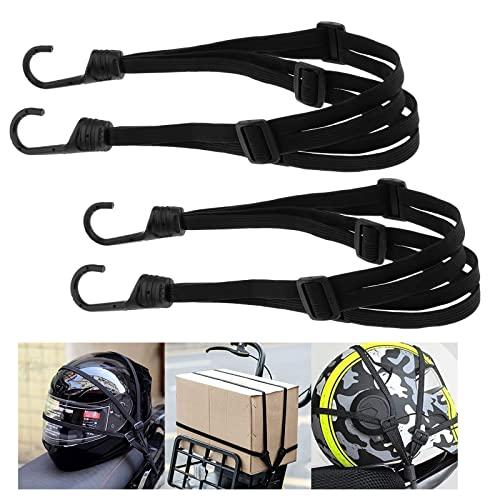Romon Cinghia Elastica con Ganci per Moto e Bici (2 Pezzi)