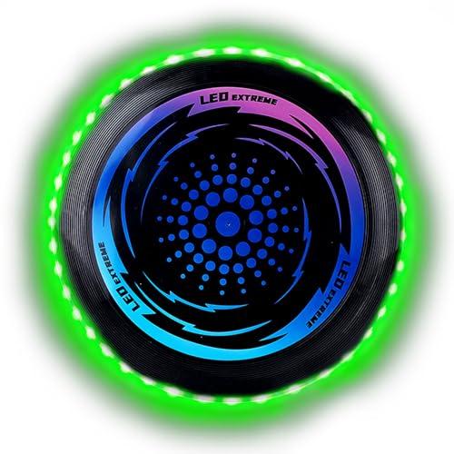 Frisbee a LED Luminoso HUIKUANGEU