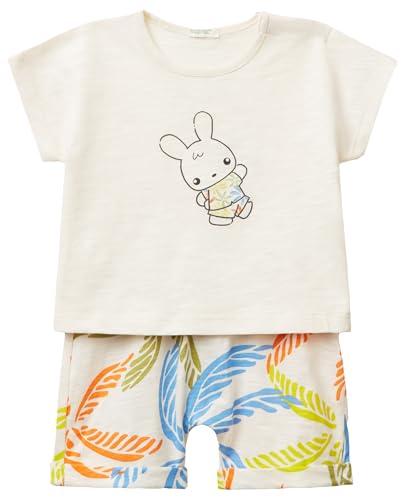 United Colors of Benetton Completo T-Shirt e Short in Cotone
