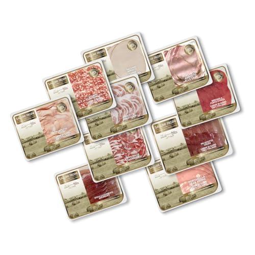 Gran Mix Salumi - 10 Vaschette Miste Pasini® (840g Totali)