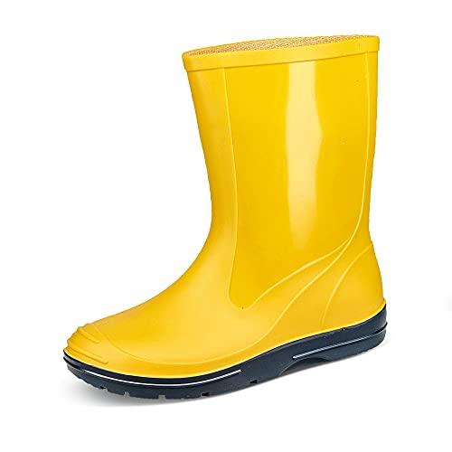 Beck Basic 486 Stivali di Gomma Unisex-Bambini Gialli