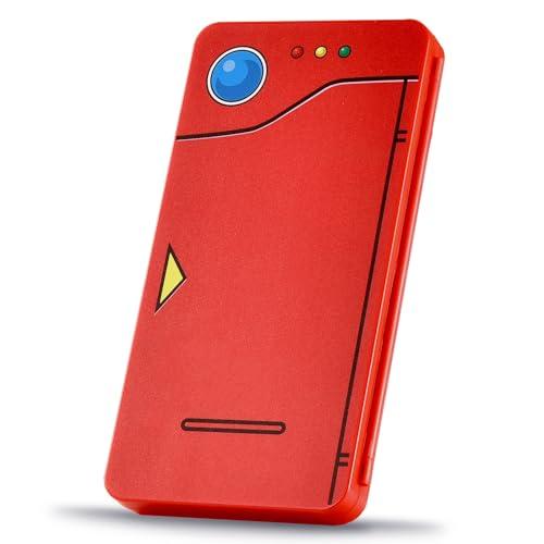 FUNLAB Porta Giochi Switch 2 Rosso - Custodia 24 Slot per Schede e Micro SD