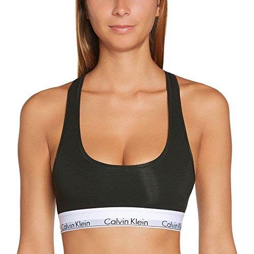 Calvin Klein Unlined Bralette - Bralette Donna Nera