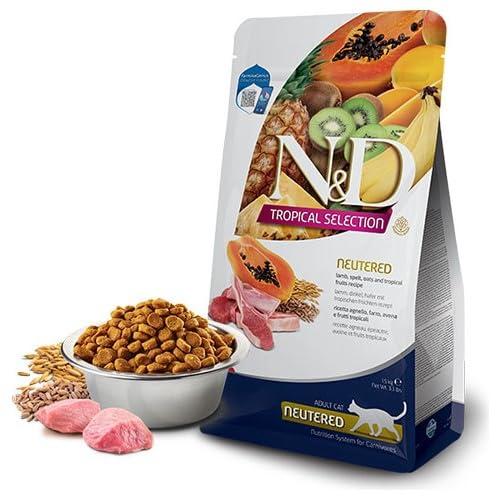 Farmina N&D Cat Tropical Selection Neutered Agnello 4+ 1 kg