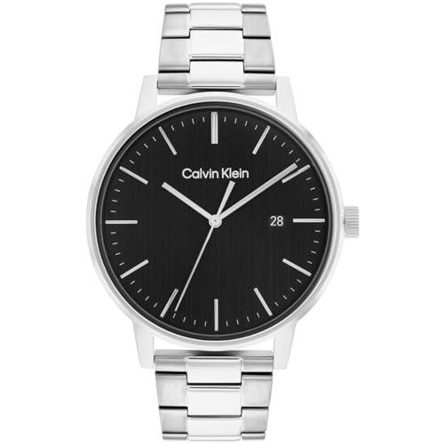 Calvin Klein Orologio Analogico al Quarzo Argentato 25200053