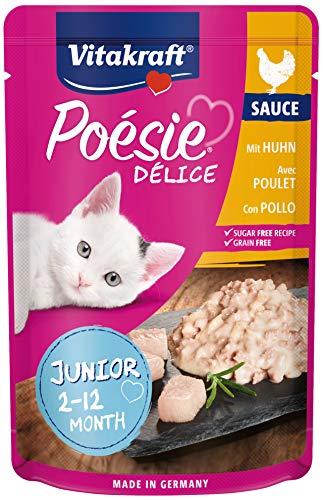Vitakraft Poésie Déli Sauce Junior Pollo in Salsa per Gatti