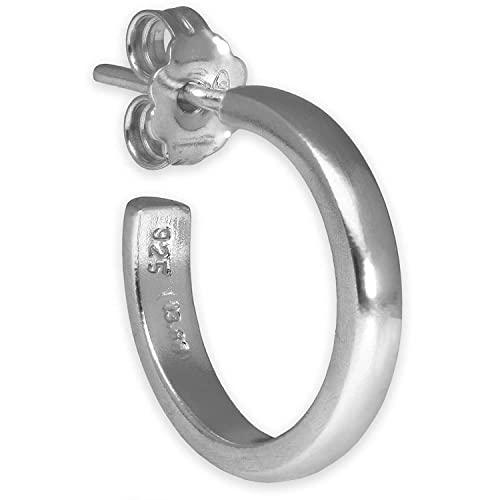 orecchini a cerchio in argento sterling per uomo orecchini a cerchio orecchini da uomo orecchini a cerchio da uomo regalo per il regalo di compleanno del fidanzato