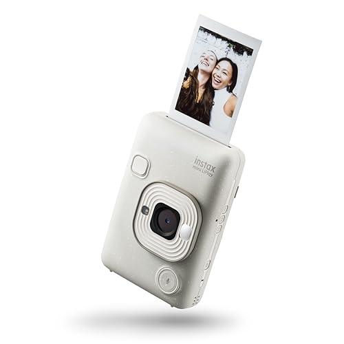 Fujifilm INSTAX mini LiPlay Misty White - Fotocamera Istantanea Ibrida