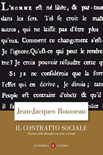Il contratto sociale - Jean-Jacques Rousseau (Laterza)