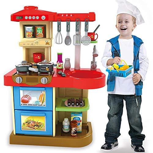 Bakaji Cucina Giocattolo per Bambini Azzurra con Accessori