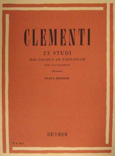 CLEMENTI - 23 studi dal Gradus Ad Parnassum