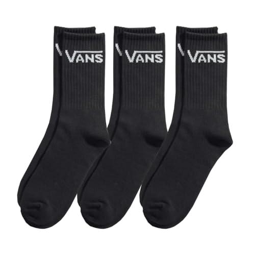 Vans Logo Classic Crew - Confezione da 3 T-shirt Nere