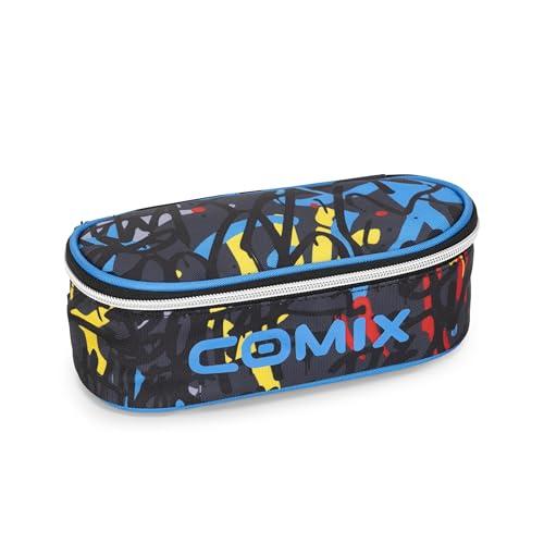 COMIX WBS - Astuccio Scuola Ovale Graffiti