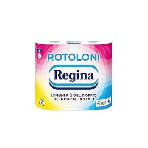 Regina Rotoloni Maxi Carta Igienica, Confezione da 4