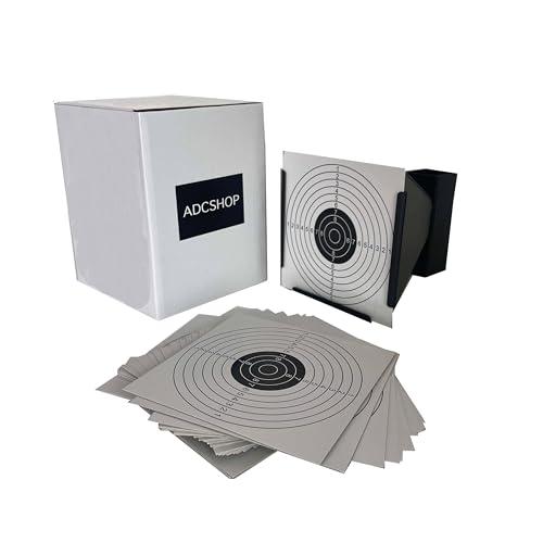 ADCSHOP Raccogli Proiettili per Tiro al Bersaglio con 50 Bersagli Inclusi