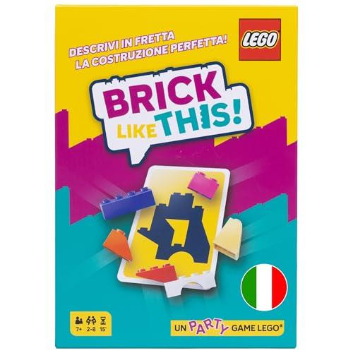 Asmodee Brick Like This! Il Gioco di Società ufficiale LEGO