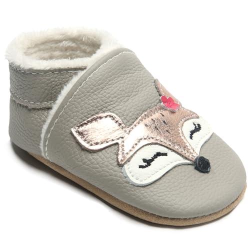 Scarpine Primi Passi Invernali Volpe Peluche IceUnicorn