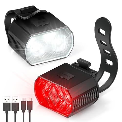 Blendura Luce Bici LED Ricaricabili USB