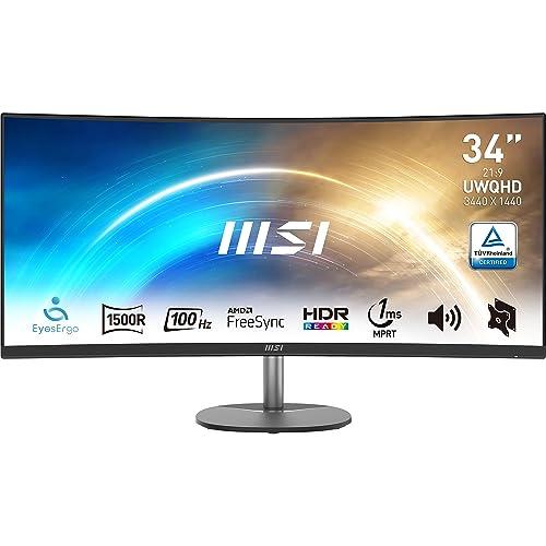 Monitor Curvo MSI PRO MP341CQ 34