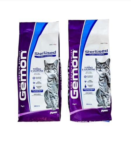 Gemon Sterilised Tonno e Salmone - Offerta 2x7kg