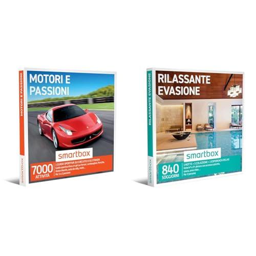 Smartbox - Cofanetto Regalo Motori e passioni + Rilassante evasione