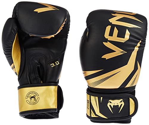 Venum Challenger 3.0 Guantoni da Boxe Nero/Oro